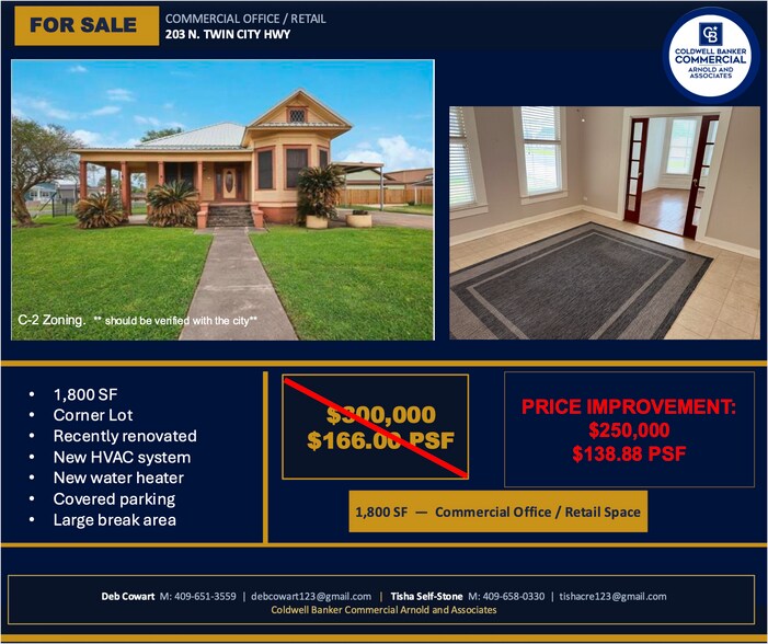 203 Twin City hwy, Nederland, TX à vendre - Photo de l’immeuble – Image 2 sur 6