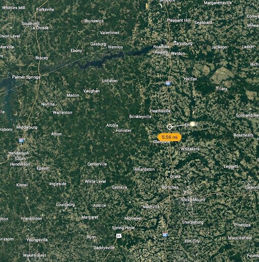 310 N Martin Luther King Ave, Enfield, NC à vendre - Aérien – Image 3 sur 5