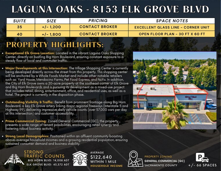 8153 Elk Grove Blvd, Elk Grove, CA à louer - Photo de l’immeuble – Image 2 sur 11