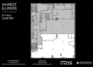 114 W Illinois St, Chicago, IL à louer Plan d’étage– Image 1 sur 6