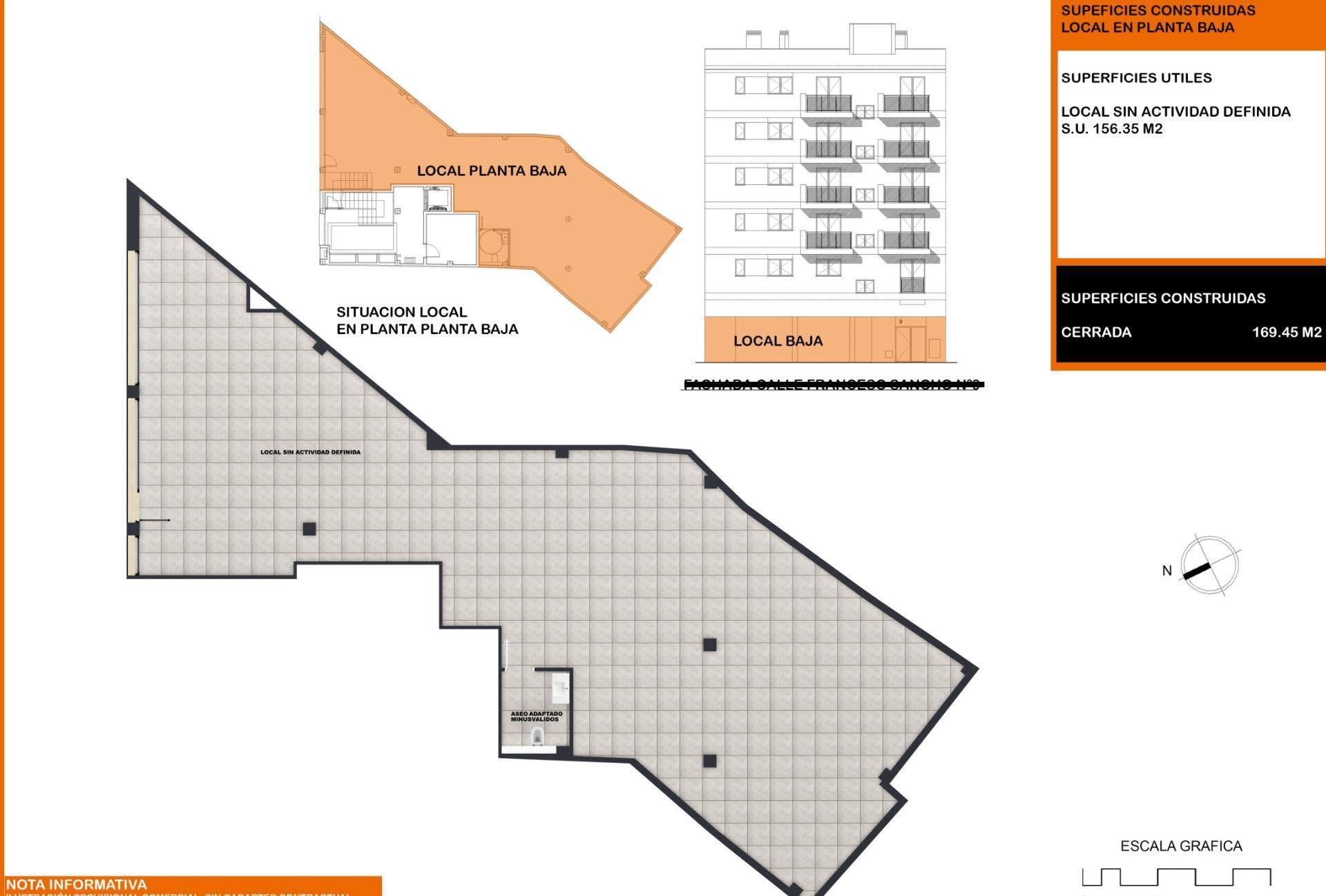Local commercial dans Palma, Islas Baleares à vendre Plan d’étage– Image 1 sur 2