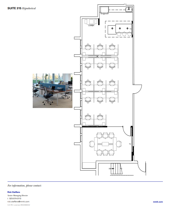 1660 Olympic Blvd, Walnut Creek, CA à louer Plan d’étage– Image 1 sur 1