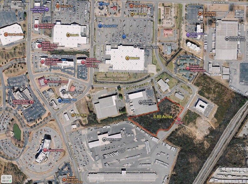 3300 Abf Rd, North Little Rock, AR à vendre - Plan de site – Image 1 sur 1