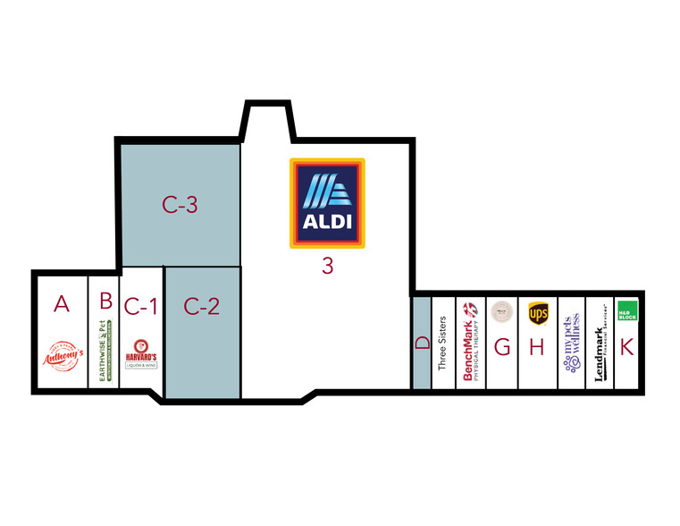 655 Fairview Rd, Simpsonville, SC à louer - Plan de site – Image 3 sur 6