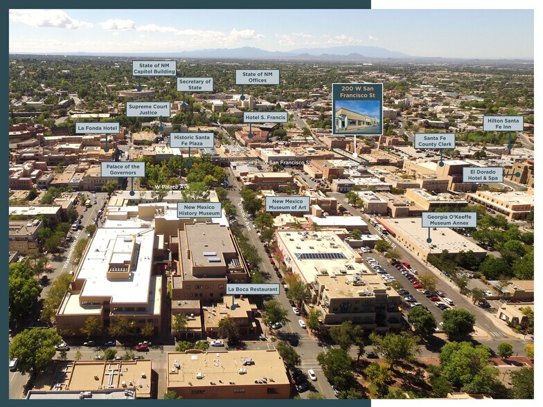 200 W San Francisco St, Santa Fe, NM à vendre - Photo de l’immeuble – Image 3 sur 3