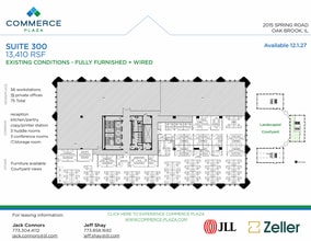 2015 Spring Rd, Oak Brook, IL à louer Plan d’étage– Image 1 sur 1