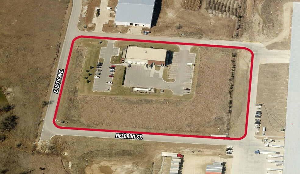 3900 E 12th Ave, Winfield, KS à louer - Aérien – Image 2 sur 8