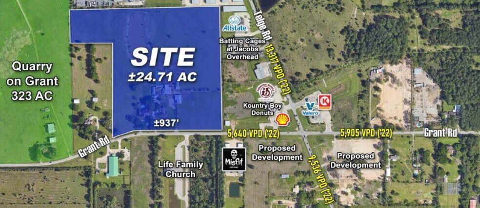 16242 Grant Rd, Cypress, TX à vendre - Photo principale – Image 1 sur 3