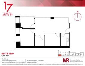 17 N State St, Chicago, IL à louer Plan d’étage– Image 1 sur 1