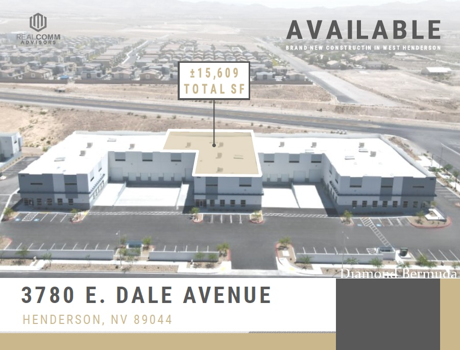 3780 E Dale Ave, Henderson, NV à vendre Photo de l’immeuble– Image 1 sur 4