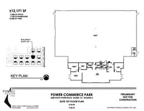3380 S Power Rd, Gilbert, AZ à louer Plan d’étage– Image 1 sur 1