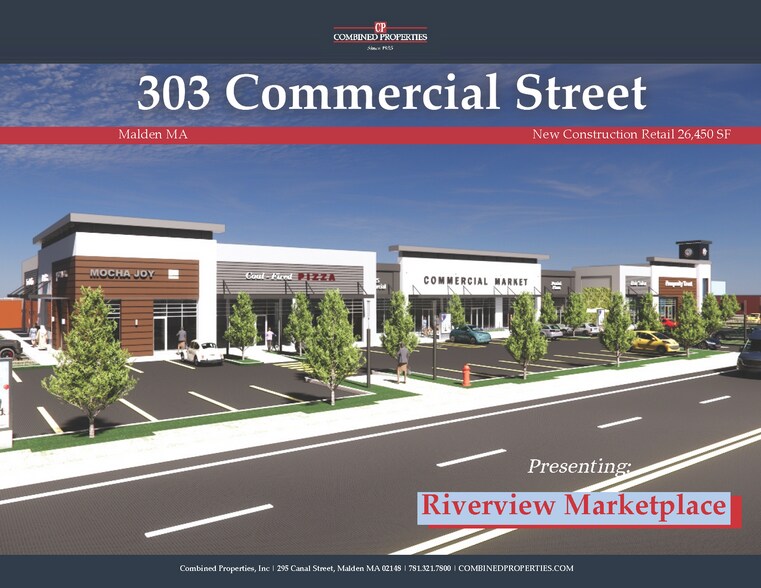 303 Commercial St, Malden, MA à louer - Photo de l’immeuble – Image 1 sur 5