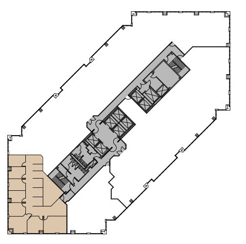 501 W Broadway, San Diego, CA à louer Plan d’étage– Image 1 sur 1