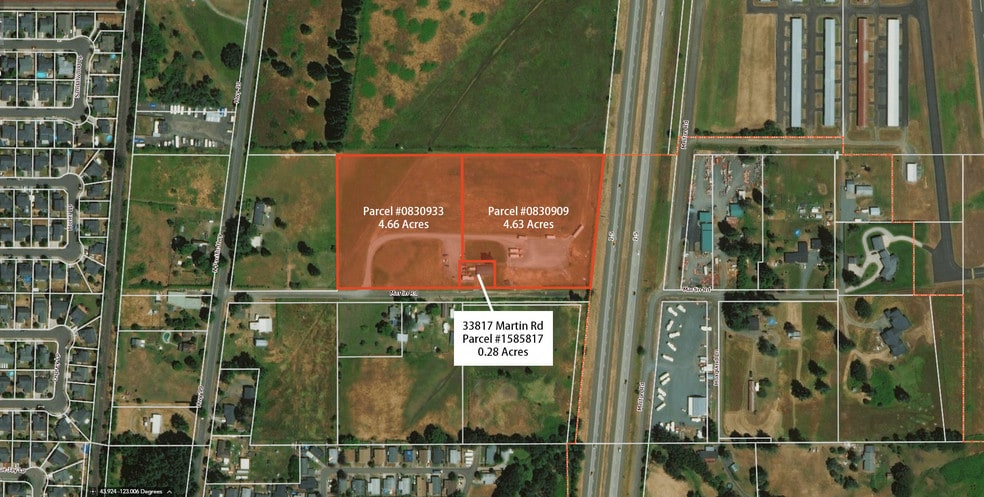 33817 Martin Rd, Creswell, OR à vendre - Aérien – Image 2 sur 3