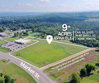 Plus de détails pour 9+ Acres on Market Street Dover AR 72837, Dover, AR - Terrain à vendre