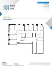 1213 Hermann Dr, Houston, TX à louer Plan d’étage– Image 1 sur 1
