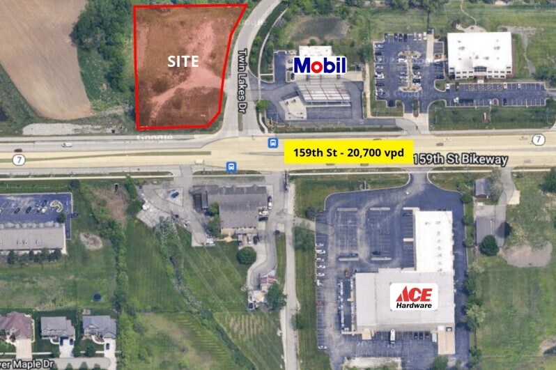Twin Lakes Dr & 159th St, Homer Glen, IL à vendre - Photo de l’immeuble – Image 2 sur 4