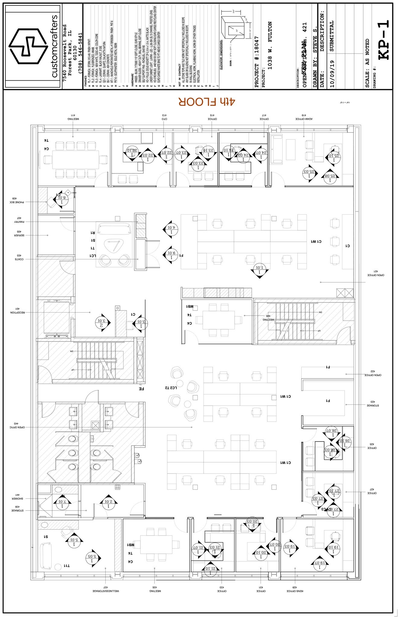 1042 W Fulton Market, Chicago, IL à louer Plan de site– Image 1 sur 11