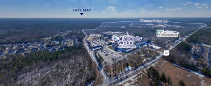 Route 40, Mays Landing, NJ - Vue aérienne  vue de carte - Image1