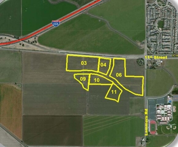 11th Street & Lammers Rd, Tracy, CA à vendre - Photo principale – Image 1 sur 3