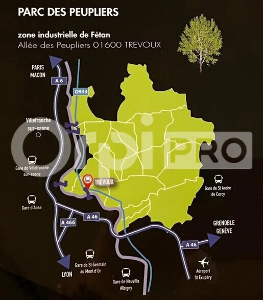 Local d’activités dans VILLEFRANCHE-SUR-SAÔNE à louer - Photo de l’immeuble – Image 3 sur 4