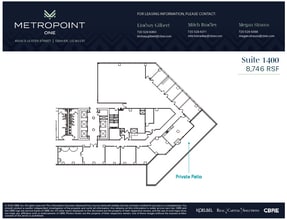 4600 S Ulster St, Denver, CO à louer Plan d’étage– Image 1 sur 1