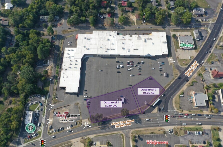 Albert Pike Road & Airport Rd, Hot Springs National Park, AR à louer - Photo de l’immeuble – Image 2 sur 2