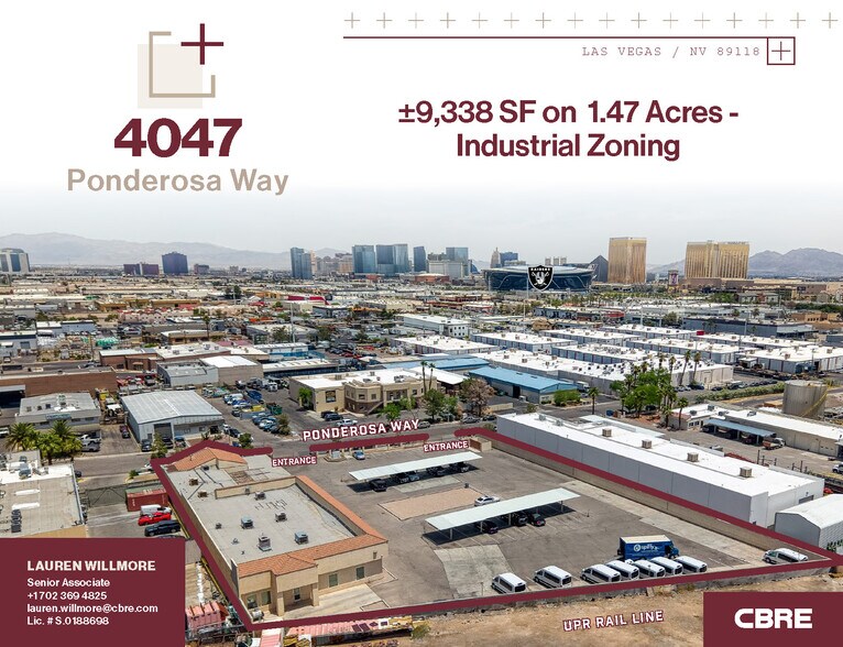 4047 Ponderosa Way, Las Vegas, NV à louer - Aérien – Image 1 sur 14