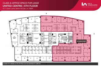 4171 Essen Ln, Baton Rouge, LA à louer Plan d’étage– Image 1 sur 1