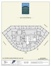 1615 Poydras St, New Orleans, LA à louer Plan de site– Image 1 sur 1