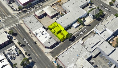 230 W 33rd St, Los Angeles, CA - VUE AÉRIENNE  vue de carte