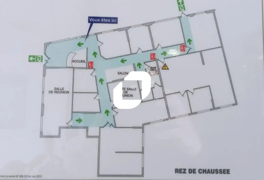 Local commercial dans Échirolles à louer - Plan d’étage – Image 2 sur 2