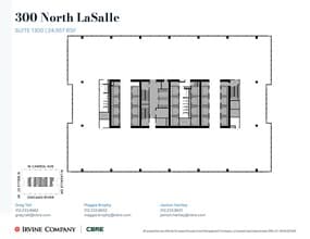 300 N LaSalle St, Chicago, IL à louer Plan de site– Image 1 sur 2