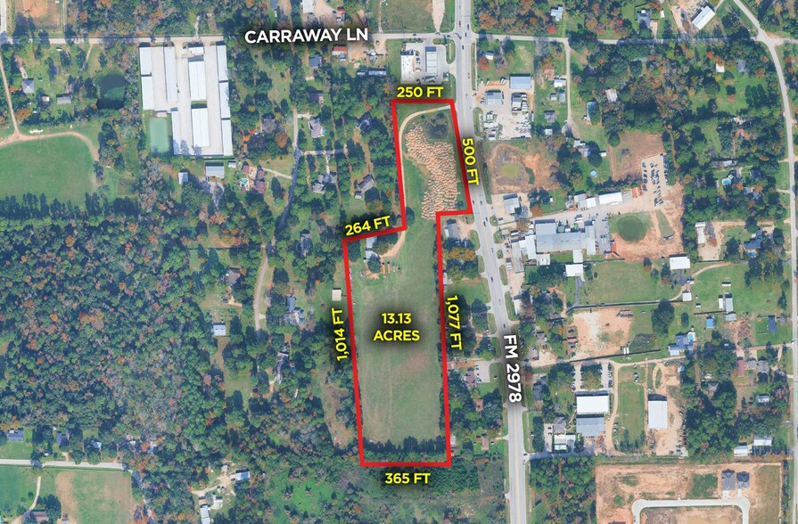 27207 FM 2978 Rd, Magnolia, TX à vendre - Plan de site – Image 2 sur 2