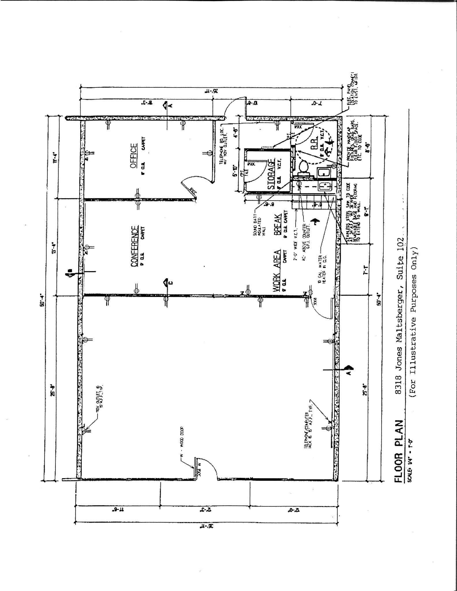 8318 Jones Maltsberger Rd, San Antonio, TX à louer Plan de site– Image 1 sur 1