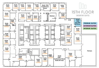 425 W Capitol Ave, Little Rock, AR à louer Plan d’étage– Image 1 sur 9