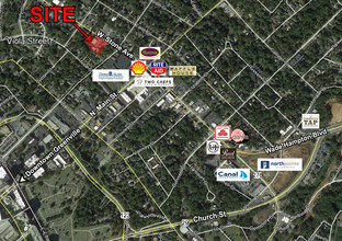 109 W Stone Ave, Greenville, SC - VUE AÉRIENNE  vue de carte - Image1