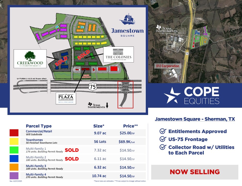 US-75 & Akers Road, Sherman, TX à vendre Photo de l’immeuble– Image 1 sur 14