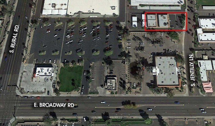1730 S Jentilly Ln, Tempe, AZ à louer - Aérien – Image 2 sur 2