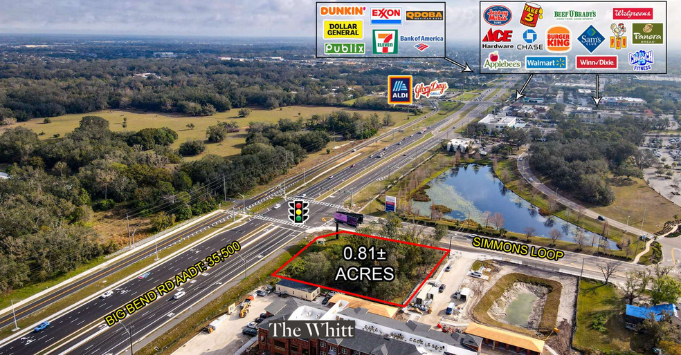Big Bend Rd & Simmons Loop, Riverview, FL à vendre - Photo de l’immeuble – Image 3 sur 4