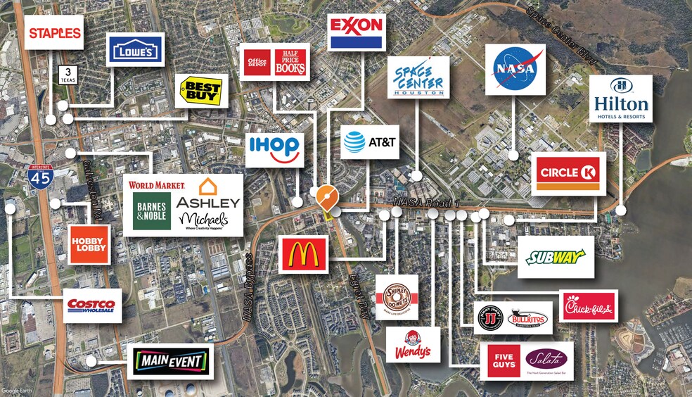 936 Nasa Pky, Houston, TX à vendre - Aérien – Image 2 sur 4