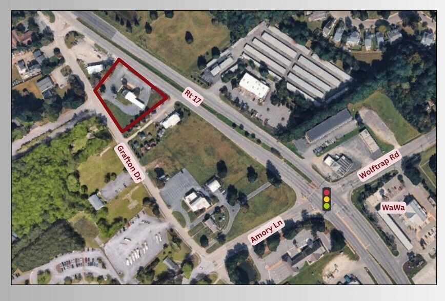 6035 George Washington Mem Hwy, Yorktown, VA à vendre - Aérien – Image 2 sur 5