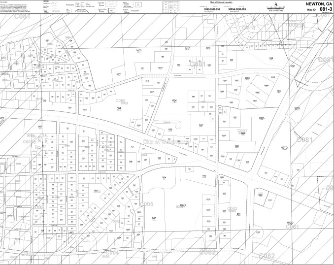 8306 Hazelbrand Rd NE, Covington, GA à louer - Plan cadastral – Image 2 sur 6