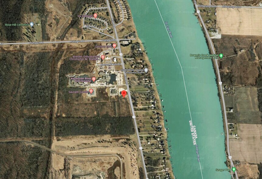 4160 River Rd, East China, MI à vendre - Plan cadastral – Image 1 sur 2