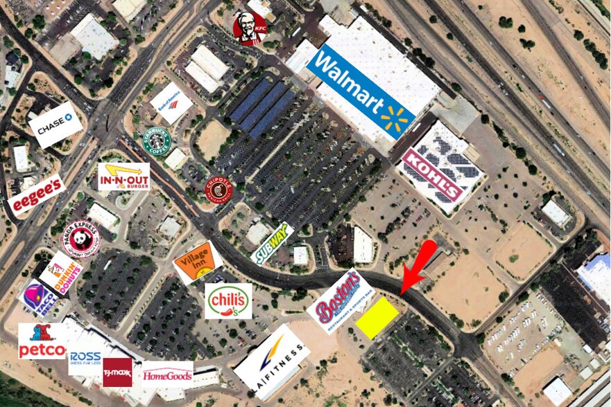 5815 W Arizona Pavilions Dr, Tucson, AZ à louer - Aérien – Image 2 sur 5