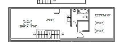 29 Fraser Ave, Toronto, ON à louer Plan d’étage– Image 2 sur 8