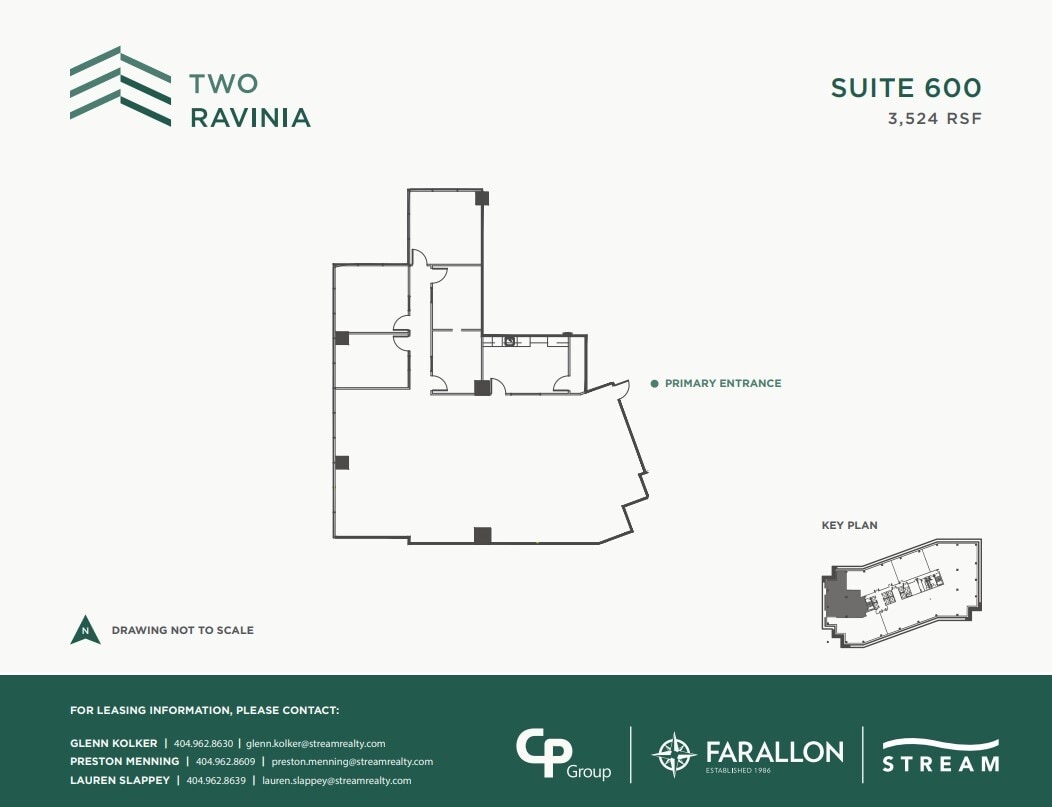 1 Ravinia Dr, Atlanta, GA à louer Plan d’étage– Image 1 sur 1