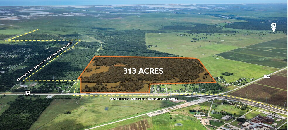 00 FM 2004, Freeport, TX à vendre - Aérien – Image 2 sur 5