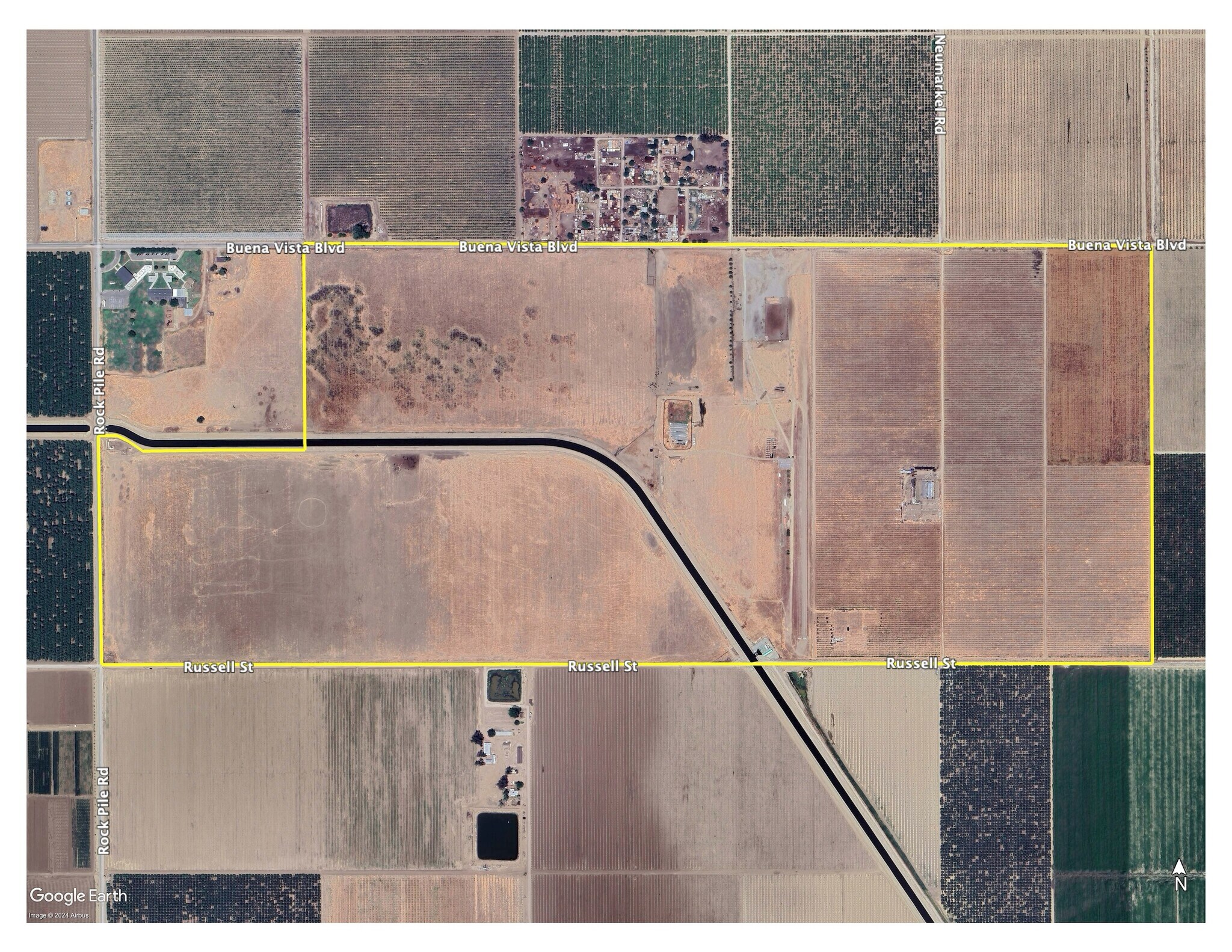 Northwest Corner of Rockpile Rd. and Russell St, Arvin, CA à vendre Photo de l’immeuble– Image 1 sur 6