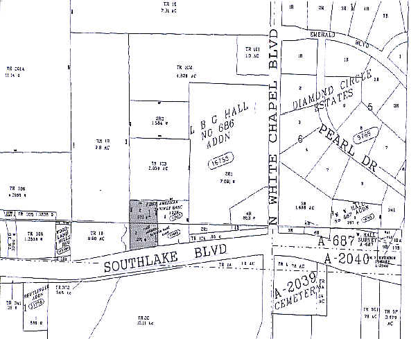 250 W Southlake Blvd, Southlake, TX à louer - Plan cadastral – Image 2 sur 8
